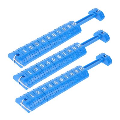 BESPORTBLE 3pcs Foosball Score Counters Table Score Board Tabletop Foosball Table Scoring Markers