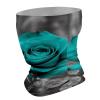 VFMNT Neck Gaiter for Women Men Teal Grey Rose Bandana Balaclava Face Mask Elastic Face Scarf Windproof Head Wrap Cooling Breathable Face Cover for Cycling Sports Outdoor view 3