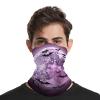 VFMNT Neck Gaiter for Women Men Purple Moon Bandana Balaclava Face Mask Elastic Face Scarf Windproof Head Wrap Cooling Breathable Face Cover for Cycling Sports Outdoor view 4