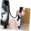 BESPORTBLE Aluminum Alloy Bike Pump Portable Tire Inflator Valve Cycle Pump for Bicycles Easy to Carry for Cycling Motorcycle view 3