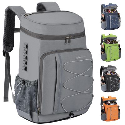Maelstrom Cooler Backpack, 50 Can, Grey, Insulated Soft Cooler Bag, Camping, Beach, Hiking, Travel, Hunting, Trail, Cycling