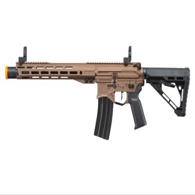 ZION ARMS R15 MK2 CNC Airsoft Gun (Nebula II Programmable ETU)-13" Rail (Bronze)