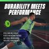 4THROWS Low Spin Competition Discus for Track & Field, High School, College, Men & Women  70% Rim Weight, IAAF World Athletics Certified with Free Carry Bag, Neon Green and Black, 1.6kg view 3