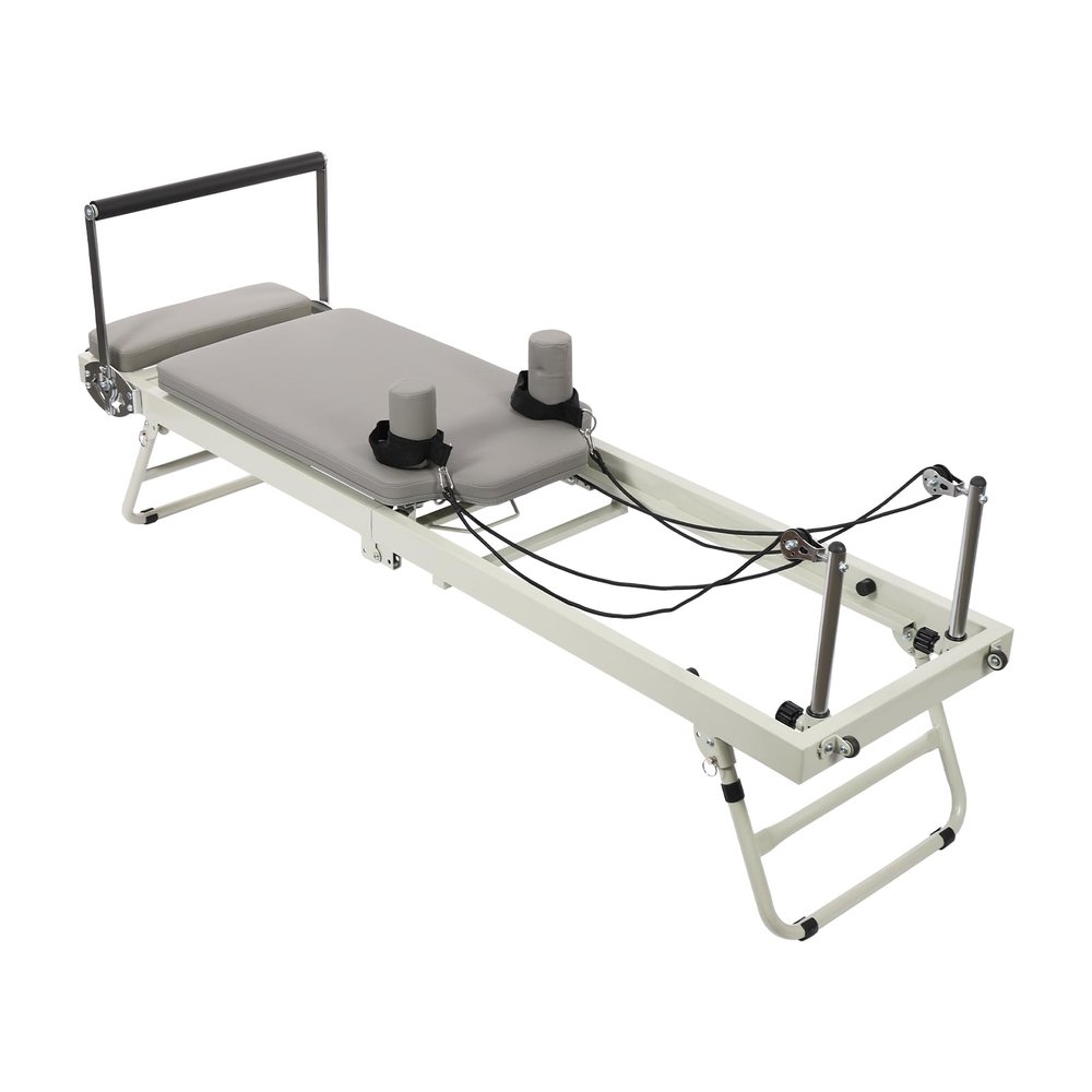 FXEIPOL Pilates Reformer Multifunctional Yoga Fitness Equipment Pilates Exercise Equipment Foldable Pilates Performer Machine for Homes, Offices, Yoga Studios
