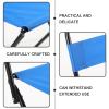 Anneome Lightweight Portable Camping Chair for Adults Folding Stool Backrest for Outdoor Beach BBQ Camping and Leisure view 3