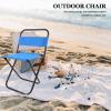 Anneome Lightweight Portable Camping Chair for Adults Folding Stool Backrest for Outdoor Beach BBQ Camping and Leisure view 4