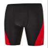 DEVOROPA Boys' Swim Jammers Husky Youth Competitive Swim Team Suit Quick Dry Athletic Swimsuit Swimming Trunks Broad Shorts UPF 50+ Black/Red S view 1