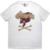 Men's Offspring Screaming Skull T-Shirt Large White view 1