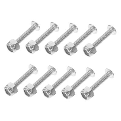 FAVOMOTO 15pcs Foosball Table Fixing Screws and Nuts Fasteners for Stable Gameplay Easy Installation Hardware for Foosball Table Players