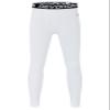 DEVOROPA Boys Leggings Husky Quick Dry Youth Compression Pants Sports Tights Basketball Base Layer White S view 1
