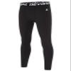 DEVOROPA Boys Leggings Husky Quick Dry Youth Compression Pants Sports Tights Basketball Base Layer Black XS view 1