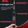 Bonvalry Pool Cue Kit - Stained Maple 58 Inch Pool Stick with Hard Case and Accessories for Billiards Enthusiasts (20oz, Red) view 4