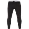 DEVOROPA Boys Leggings Husky Quick Dry Youth Compression Pants Sports Tights Basketball Base Layer Black S view 1