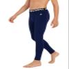 DEVOROPA Boys Leggings Husky Quick Dry Youth Compression Pants Sports Tights Basketball Base Layer Navy XL view 2