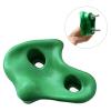 TYTOGE 10Pcs Rock Climbing Holds,Indoor Outdoor Rock Wall Climbing Kit,Comfortable Hand Feeling Climbing Rock Wall Grips for Kids Adults (Green) view 2