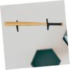 BESPORTBLE 1pair Multi-functional Baseball Bat Rack for Wall Mount Display and Storage Bat Holder for Organizing and Collectibles Space-saving for Baseball Enthusiasts view 3