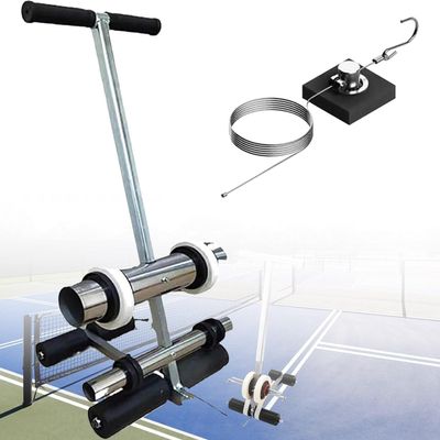 YANDDEA Playing Field Line Striping Machines, with Drawing Circle Kit, Floor Tape Applicator, Picklebal Court Marking Kit for Driveway, Asphalt Or Concrete, Basketball Courts, Road Warning,A