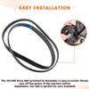 201296 Drive Belt for Nordictrack Commercial 1300 Elliptical, Elliptical Drive Belt Compatible with NTEL, DRE, DRC, EPCCEL, EPEL, EPEX, GGEX, HREVEL, PFEL, PFEVEL Series, Nordictrack Treadmill Parts view 4