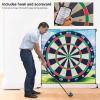 HEVIRGO Golf Chipping Game Mat Set,Golf Chipping Game Set Indoor Outdoor Games Play Equipment Golf Score Dart Game Chip Game Golf Training Aid,Golf Games for Adults Indoors 180cm view 2