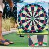 HEVIRGO Golf Chipping Game Mat Set,Golf Chipping Game Set Indoor Outdoor Games Play Equipment Golf Score Dart Game Chip Game Golf Training Aid,Golf Games for Adults Indoors 180cm view 3