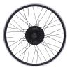 24 Inch Ebike Conversion Kit 36V 500W Rear Wheel E Bike Motor Conversion Hub Electric Bicycle Wheel, 5 Speed Rear Wheel Motor Kit Ebike Cycling Hub Motor with Dual Mode Controller,LCD Display, PAS view 3