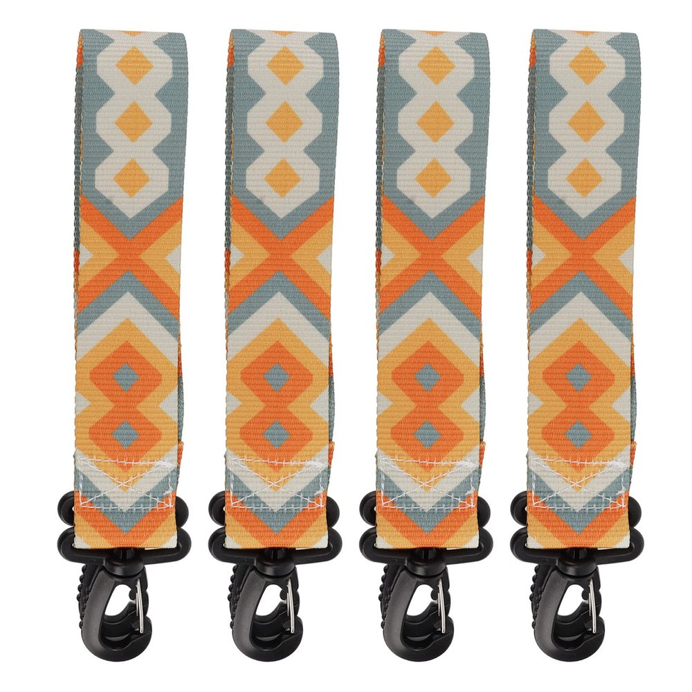 FLEXMAN 4Pcs Ski Boot Carrier Strap, Universal Thickening Snowboard Boot Carrier Sling, 73cm Length Portable Ski Boots Shoulder Strap for Skating and Rollerblading