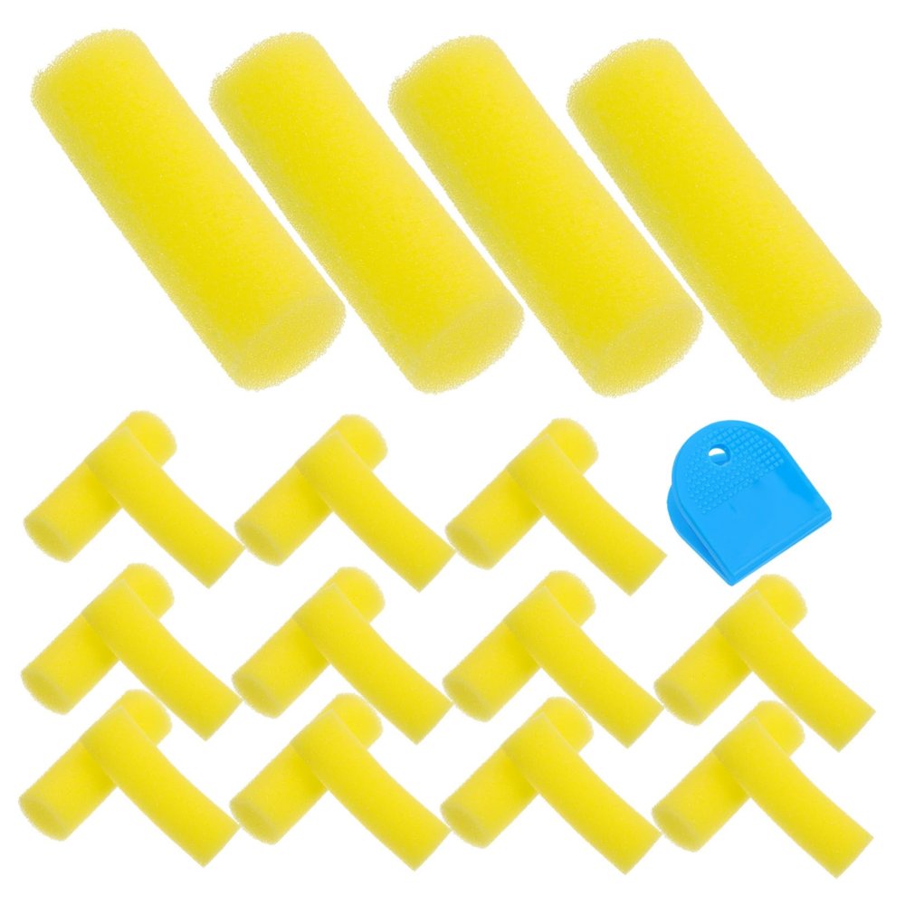 BESPORTBLE 1bag Table Tennis Racket Cleaning Eraser Sponges for Cleaning Paddle Supplies Portable Paddle Eraser