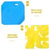 BESPORTBLE 1bag Table Tennis Racket Cleaning Eraser Sponges for Cleaning Paddle Supplies Portable Paddle Eraser view 4