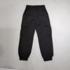 Boys Cargo Joggers Pants Elastic Waist Casual Jogging Trousers Bottom for Kids 6-16 Years (US, Age, 14 Years, 500, Black) view 4