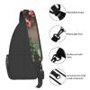 DJUETRUI Sling Bag for Women Men Chest Bag Sling Backpack Farm Chickens Crossbody Bag Fanny Pack Daypack for Travel Hiking view 4