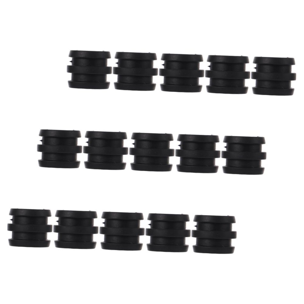 OSOLADY 15pcs Plastic Foosball Bearing Rods for Table Football Game and Easy to Clean Bushings High-Grade Material Compatible Football Machines