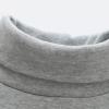 AIMAOMI Boys Turtleneck Sweater Girls Turtleneck T Shirt Top Long Sleeve Basic Solid Color Blouse (Grey, 2-3 Years) view 3