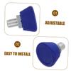BESPORTBLE 2pcs Roller Skating Brake Skater Toe Stops Roller Skate Toe Caps Adjustable Stakes for view 2