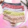 GENEMEN Mens Sequin Underwear Briefs Sexy Panties Nightclub Party Underpants (Red, XL) view 3