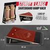 Yes4All Single-Piece Skateboard Ramp, Bike Ramp, Skate Ramp - Design for Beginners, More Durable, Capacity 220Lbs view 2