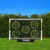 FORZA 6 x 4ft Kids Soccer Goal - The Worlds #1 Backyard Goal! | 100% UK-Made, 2 Min Setup, Unbreakable Goalpost Bundle - Buy FORZA, Play Forever! (5. Goal, Target Sheet and Carry Bag) view 1