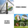 FORZA 6 x 4ft Kids Soccer Goal - The Worlds #1 Backyard Goal! | 100% UK-Made, 2 Min Setup, Unbreakable Goalpost Bundle - Buy FORZA, Play Forever! (5. Goal, Target Sheet and Carry Bag) view 4