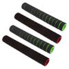 BESPORTBLE 2pairs Professional Non-Slip Paddle Grip Covers Durable Sponge Handle Wraps for Kayaking Blister Prevention and Enhanced Comfort Red Green view 1