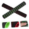BESPORTBLE 2pairs Professional Non-Slip Paddle Grip Covers Durable Sponge Handle Wraps for Kayaking Blister Prevention and Enhanced Comfort Red Green view 2