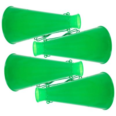 BESPORTBLE 4pcs Portable Cheering Megaphones for Sports Events Parties and Atmosphere Boosting Horns for Soccer Games Ceremonies and Celebrations