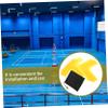 Happyyami 12pcs Portable Pickleball Court Marking Kit Install Set for Accurate Outdoor Court Layout Includes Shaped Markers Wind Resistant for Tennis and Basketball view 3