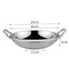 Stainless Steel Cooking Pan with Double Handles for Hot Pot view 2