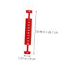 Happyyami 4pcs Table Football Score Counter Multi-Game Scoring Unit for Foosball and Air Hockey Lightweight Portable Design Black and Red for Game and Tournaments view 2