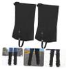 GOOHOCHY Sand Leggings and Foot Muffs Leg Gaiters for Hiking Boots Calf Sleeves Buckle Design view 2