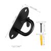 FOMIYES 2pcs Resistance Band Wall Mount Anchors Durable Fitness Band Holders for Home Gym Easy Installation Exercise Accessories Secure Resistance Hangers for Strength Training view 2