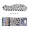 9 Speed BikeChain, LightweightBike Chain, 116 Link BicycleChain, with Quick Link, Half HollowBicycle Chains for RoadBike, Mountainbike, BMX view 1