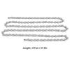 9 Speed BikeChain, LightweightBike Chain, 116 Link BicycleChain, with Quick Link, Half HollowBicycle Chains for RoadBike, Mountainbike, BMX view 3