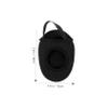 BCOATH Winter Shoe Covers for Cycling Windproof Warm Half Shoe Protectors Non-Slip Riding Overshoes for Mountain Bike Black view 2