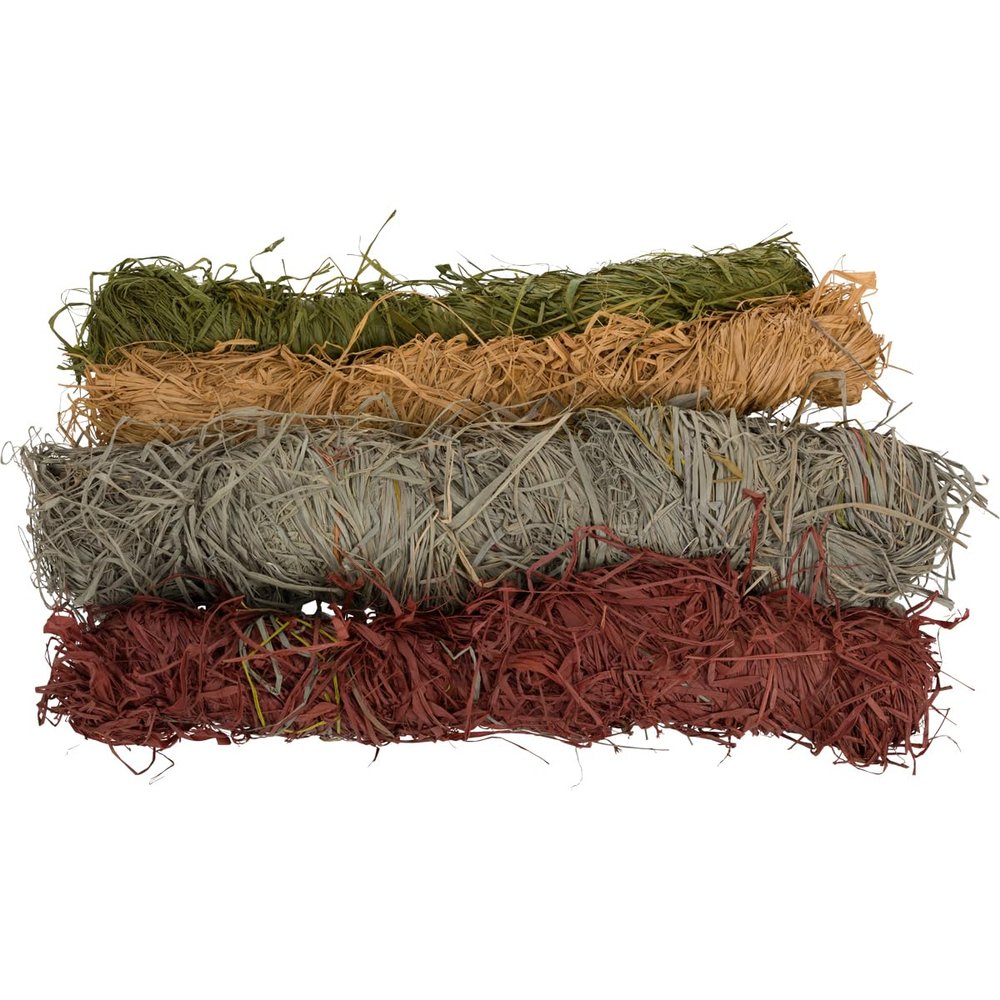 Drake Waterfowl Raffia Grass Bundle, Blind Concealment, Ghillie Grass, Blind Grass for Waterfowl Hunting (Cypress Swamp, 20lb)