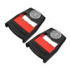 FOYTOKI 2pcs Grip Strength Tester Hand Gripper for Arm and Wrist Exercise Abs Design Portable Finger Strength for Sports Rehabilitation and Fitness Training view 1